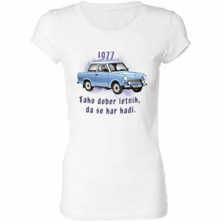 Ženska majica Trabant letnik 1977