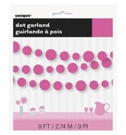 Girlanda s pikami, pink