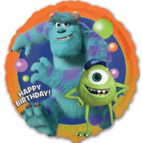 Folija balon Monsters Happy Birthday