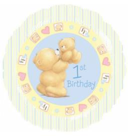 Folija balon Forever Friends 1st Birthday