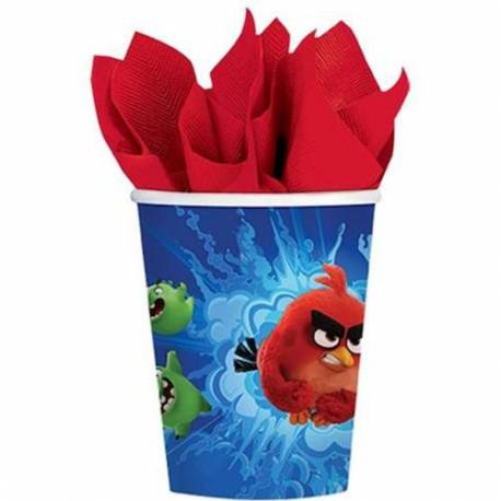 Modri kozarčki Angry Birds 266 ml, 8/1