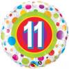 Folija balon 10. rojstni dan, Dots