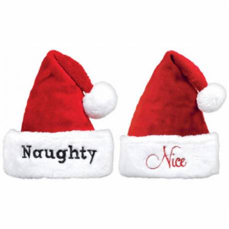 Set Božičnih kap Naughty in Nice