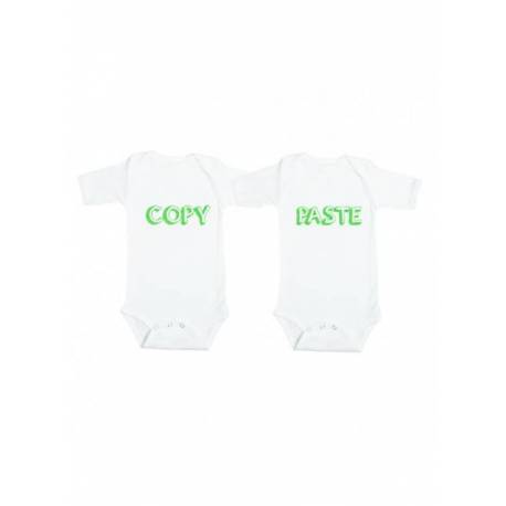 Šaljiv otroški bodi Copy - Paste 2/1