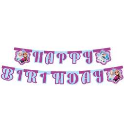 Transparent Frozen Happy Birthday