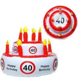 Napihljiva torta za 40. rojstni dan