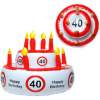 Napihljiva torta za 40. rojstni dan