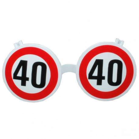 Očala za 40 rojstni dan, Stop znak
