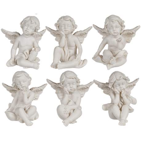 Sedeči angelček 5 cm