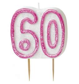 Svečka za 60. rojstni dan, Pink z bleščicami