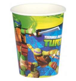 Kozarčki Ninja Želve 266 ml, 8/1