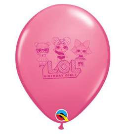 Pink baloni Lol Surprise Birthday Girl 10/1