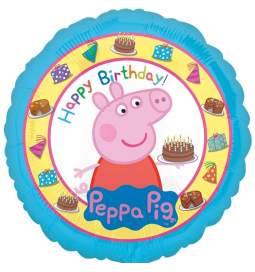 Folija balon Pujsa Pepa Happy Birthday