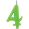 Zelena čudežna svečka številka 4