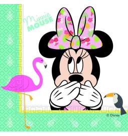 Serviete Minnie Mouse Tropical