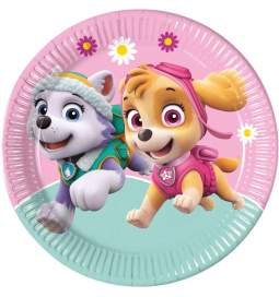 Krožniki Pink Paw Patrol 23 cm