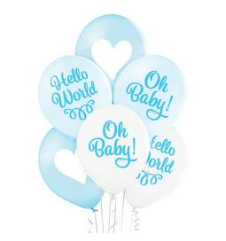 Pastelni baloni Oh Baby Boy 6/1