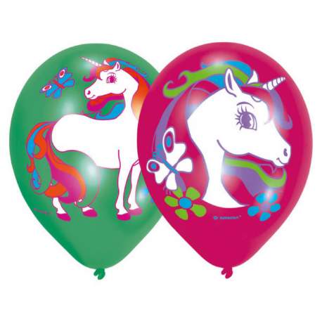 Pastelni baloni Unicorn Birthday 6/1