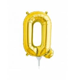 Folija balon črka Q, zlata