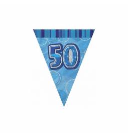 Zastavice za 50. rojstni dan, Modre