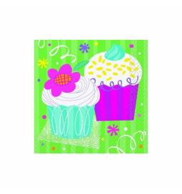 Serviete 33x33 cm, Muffin Party, 16/1