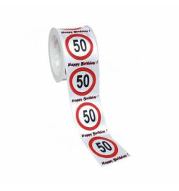 Zavijalni trak za 50 rojstni dan