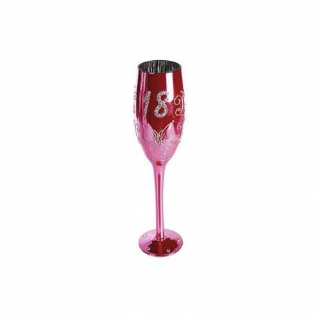 Pink kozarec za šampanjec 18 let