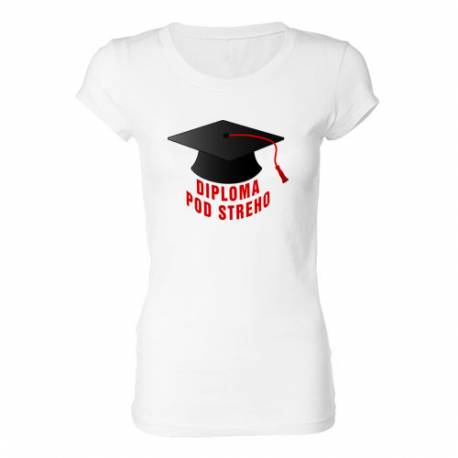 Ženska majica Diploma pod streho
