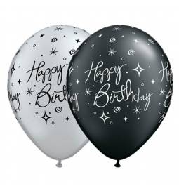 Baloni za rojstni dan, Elegant Birthday, 10/1