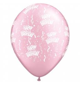 Baloni za rojstni dan, HB Pearl Pink, 10/1