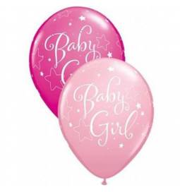 Baloni za rojstvo 10/1, Baby Girl Stars