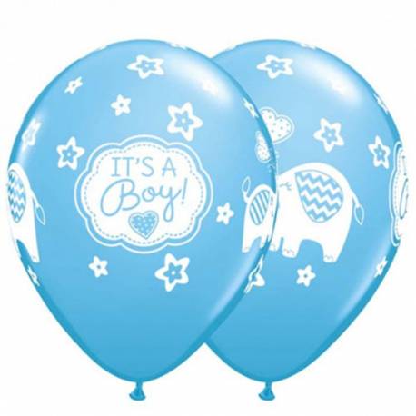 Baloni za rojstvo 10/1, Its a Boy slončki
