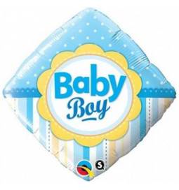 Balon za rojstvo, Baby Boy Dots