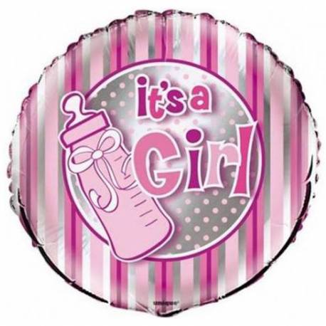 Balon za rojstvo, Girl Bottle