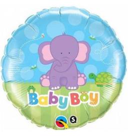 Balon za rojstvo, Moder slonček