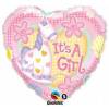 Balon za rojstvo, Girl Soft Pony