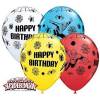 Pisani baloni Spiderman Happy Birthday, 10/1