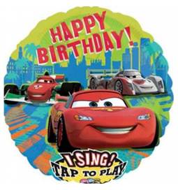 Pojoči folija balon Cars