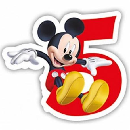 Svečka Mickey Mouse 5. rojstni dan
