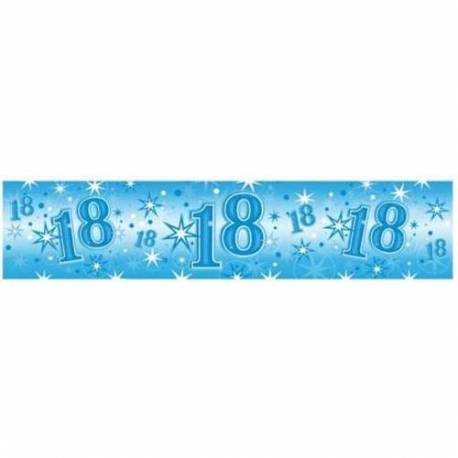 Transparent za 18 rojstni dan, Blue Sparkle