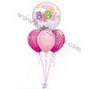 Dekoracija iz balonov Baby Girl Bubble