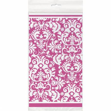 Prt Ornament Damask Pink