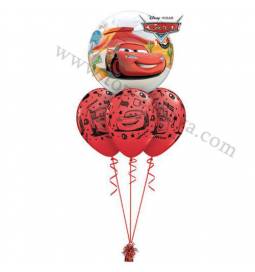 Dekoracija iz balonov Cars