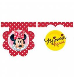 Girlanda Minnie Mouse, rdeča