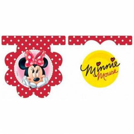Girlanda Minnie Mouse, rdeča