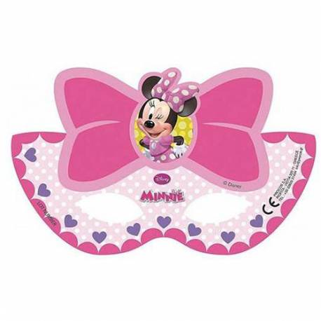 Maske Minnie Miška Pink