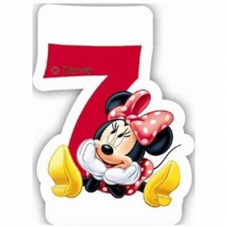 Svečka za 7. rojstni dan, Minnie Mouse
