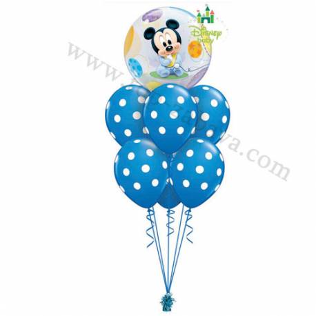 Dekoracija iz balonov Baby Miki