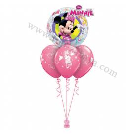 Dekoracija iz balonov Minnie Mouse