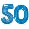 XXL balona številka 50, modra
